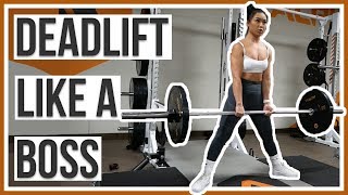 HOW TO DEADLIFT  Step by Step Beginners Guide [upl. by Anikat]