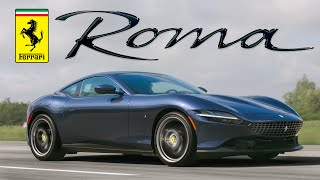 2021 Ferrari Roma Review  STEALTH EXOTIC SUPERCAR [upl. by Lenny]