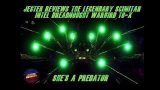 Star Trek Online JeSters reviews the Legendary Scimitar Intel Dreadnought Warbird T6X [upl. by Kelbee]