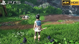 Kena Bridge of Spirits PS5 4K 60FPS HDR Gameplay  PS5 Version [upl. by Raseda]