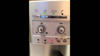 Delonghi Magnifica ESAM3300 warning light [upl. by Asilanna467]