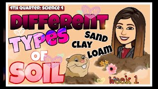 Q4 Science 4 Week 1  Characteristics of Different Types of Soil [upl. by Hsekar]