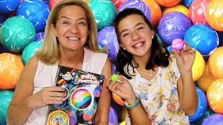 Juguete para hacer pelotas saltarinas con luz Bouncy balls toy  Ideas FACILES DIY [upl. by Alletnahs]