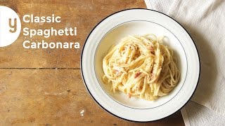 How to Make Classic Carbonara  Yummy Ph [upl. by Allesiram]