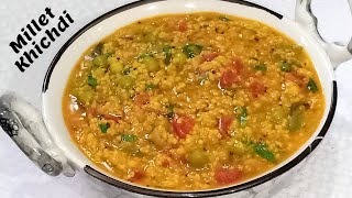 Millet Khichdi Recipe  How to Make Millet Khichdi  Millet Recipes [upl. by Kahaleel]