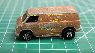 Hot Wheels Customization  1974 Custom Van [upl. by Gintz]