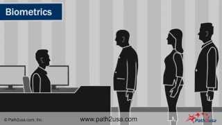 Biometric Interview Process for FingerPrinting and Photograph at Visa Application Center [upl. by Eerot]