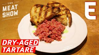 Raw DryAged Beef Tartare is the Best Start to a Beef Feast at Hawksmoor — The Meat Show [upl. by Ahsha932]