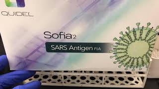 How To Perform The SARS Antigen COVID Test on Sofia 2 [upl. by Reinhart551]