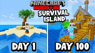 3 DAYS solo survival NO FOOD NO WATER NO SHELTER on an island with only a POCKET KNIFE [upl. by Marietta649]