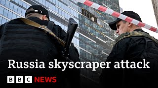 Ukraine war Kyiv warns Russia as Moscow skyscraper hit in second drone attack  BBC News [upl. by Mellette116]